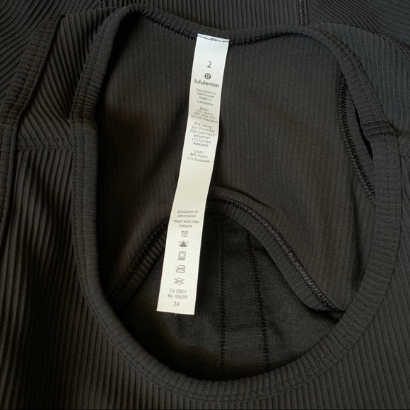 lululemon athletica Dresses Lululemon Brunch And Back Dress Black